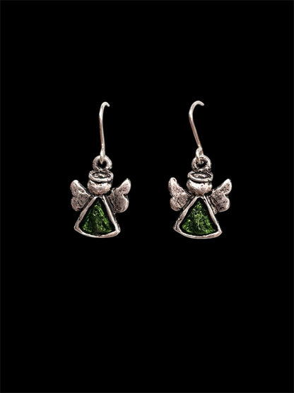 Angel earrings