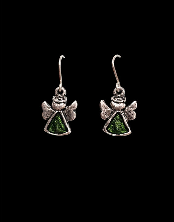 Angel earrings